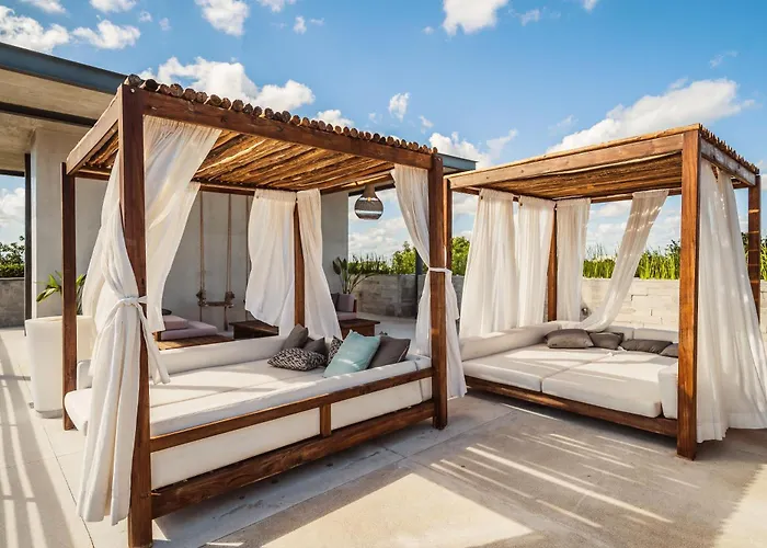 Apartment Waterworld 1br Cenote Rooftop Pools Gym Tulum