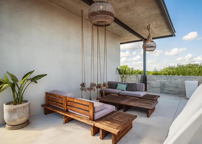 Apartment Waterworld 1br Cenote Rooftop Pools Gym Tulum