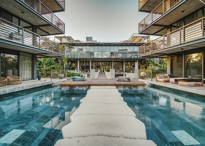 Waterworld 1br Cenote Rooftop Pools Gym * Tulum