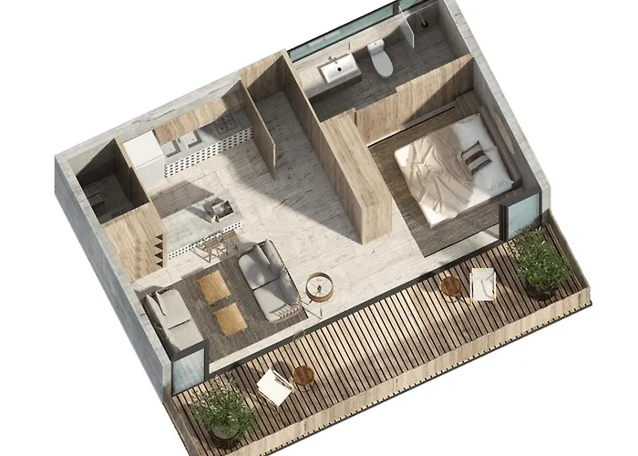 Waterworld 1br Cenote Rooftop Pools Gym *