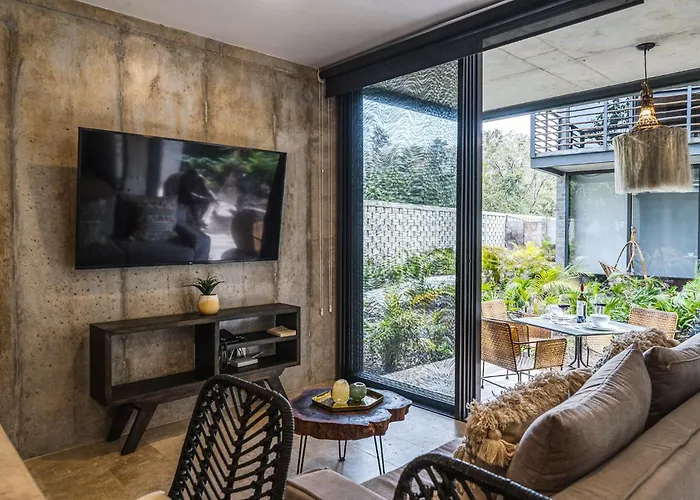 Apartment Waterworld 1br Cenote Rooftop Pools Gym
