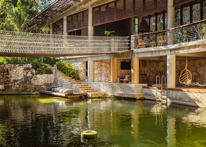 Waterworld 1br Cenote Rooftop Pools Gym Apartment Tulum