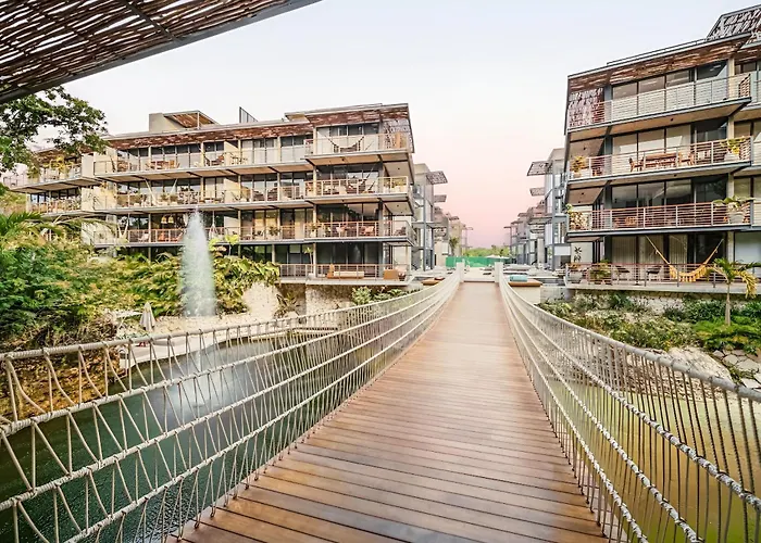 Apartment Waterworld 1br Cenote Rooftop Pools Gym *